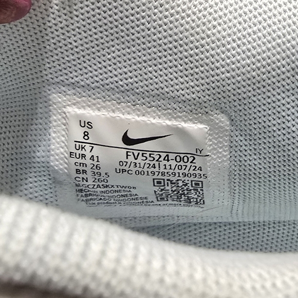 Nike | JT Academy Jump | Men's | Gray and Blue | Athletic Shoes | Size 8 - Picture 8 of 13